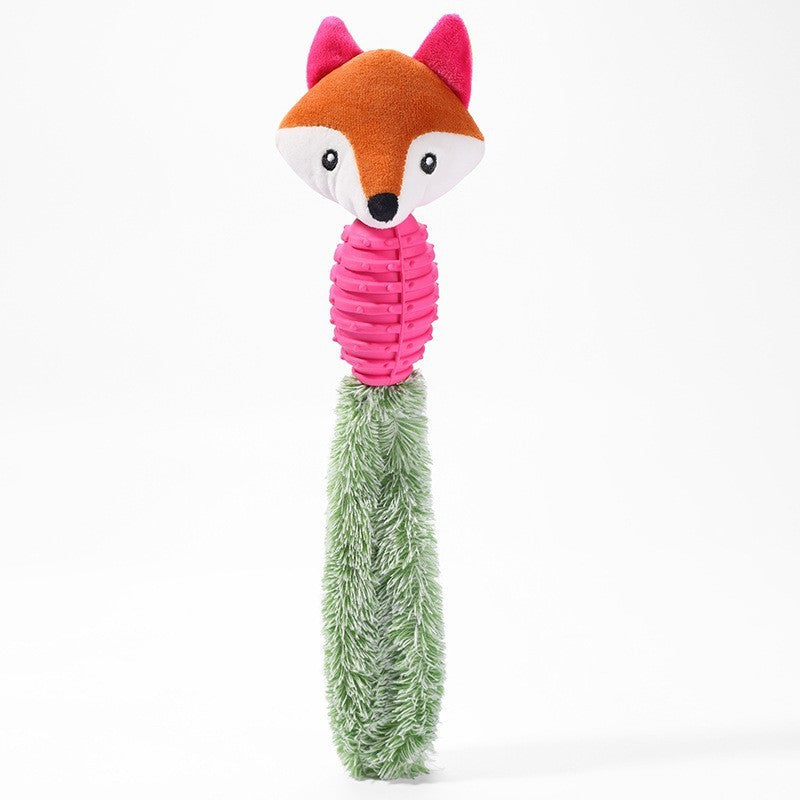 Durable Plush Animal Dog Toy with Sound