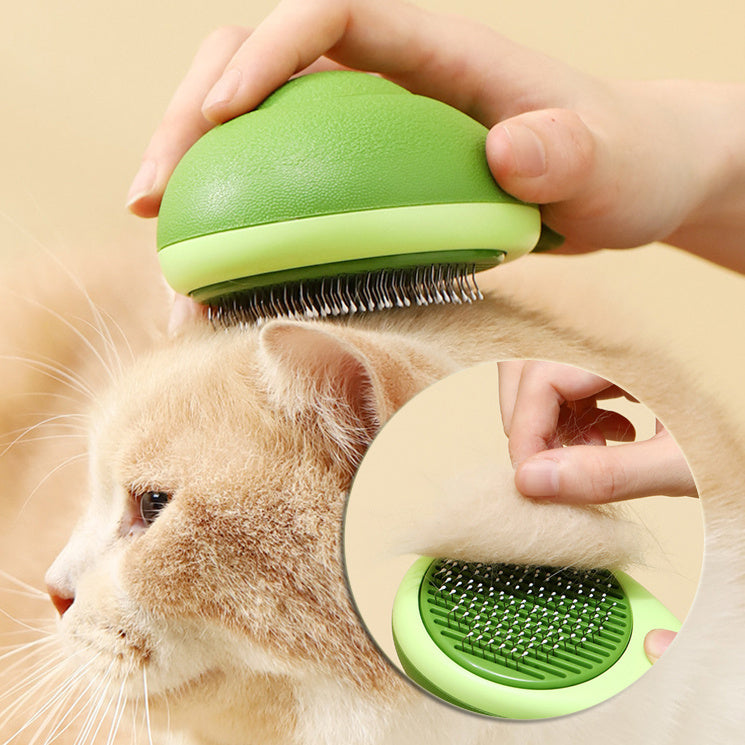 Avocado-Shaped Pet Brush