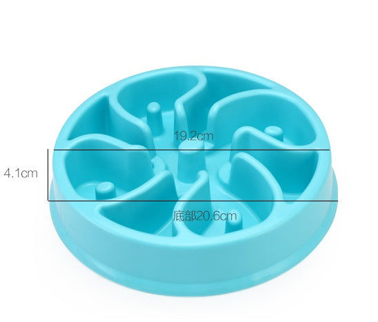 Anti-Choke Slow Feeding Dog Bowl
