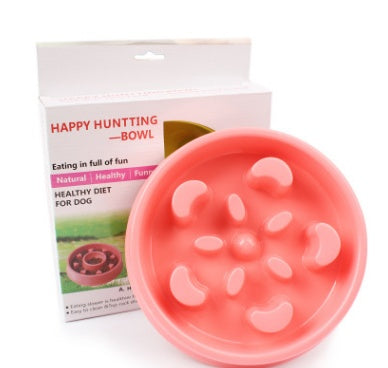 Anti-Choke Slow Feeding Dog Bowl