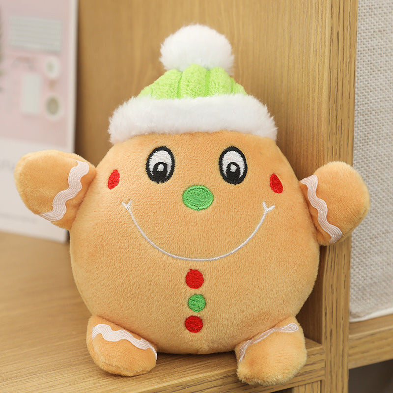 Christmas Dog Plush Toy with BB Sound