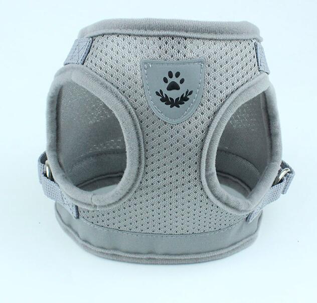 Reflective Mesh Dog Harness and Leash Set