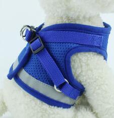 Reflective Mesh Dog Harness and Leash Set