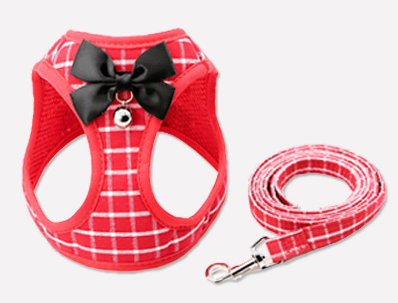 Adjustable Cat Harness and Leash Set