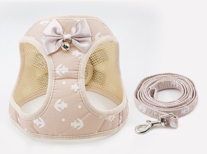 Adjustable Cat Harness and Leash Set