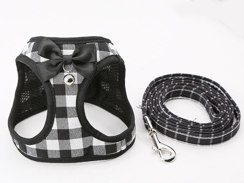 Adjustable Cat Harness and Leash Set