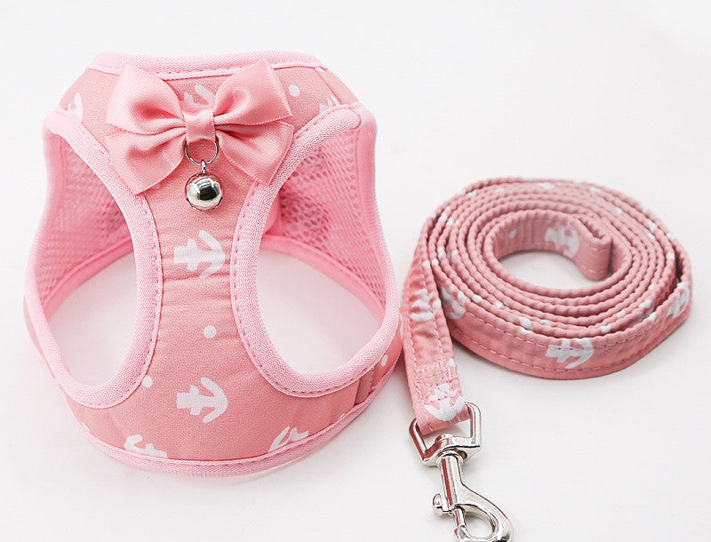 Adjustable Cat Harness and Leash Set