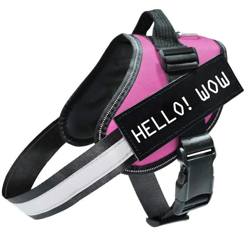 Reflective Dog Harness and Leash Set