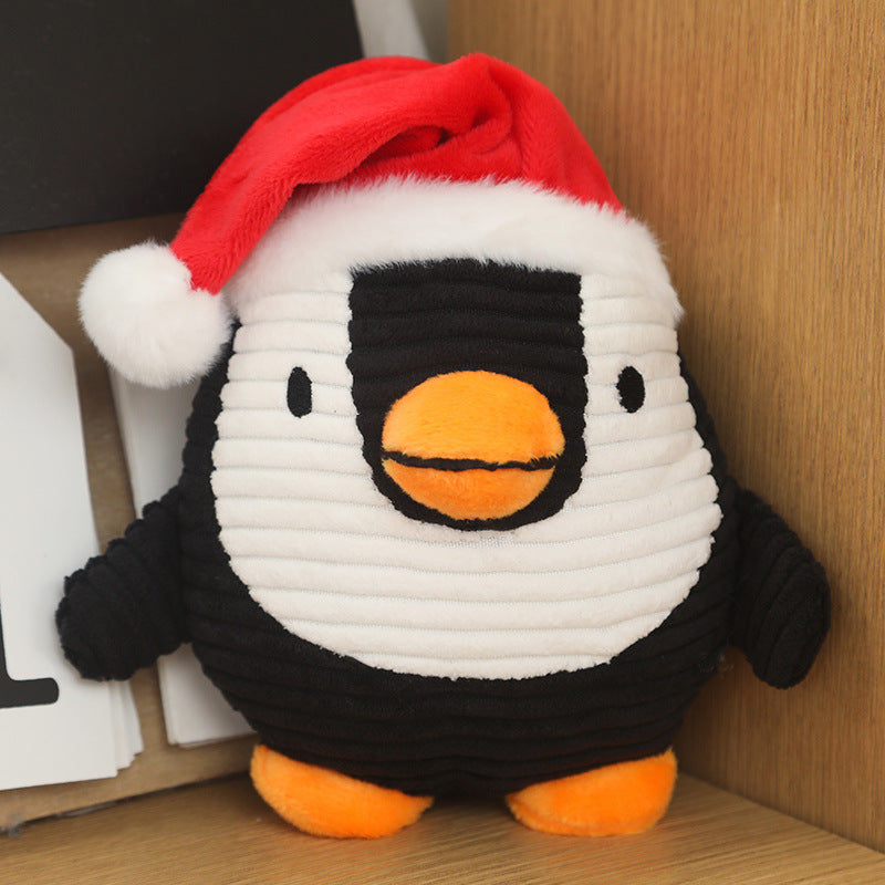 Christmas Dog Plush Toy with BB Sound