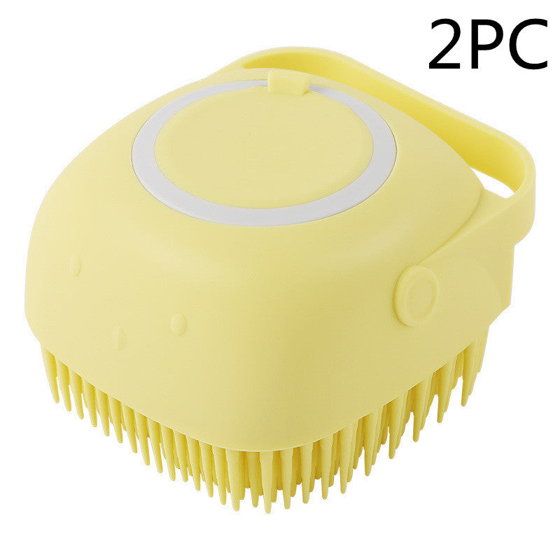 Silicone Pet Bath & Massage Brush