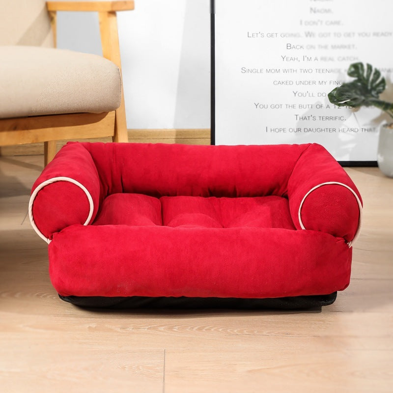 Plush Dog & Cat Sofa Bed