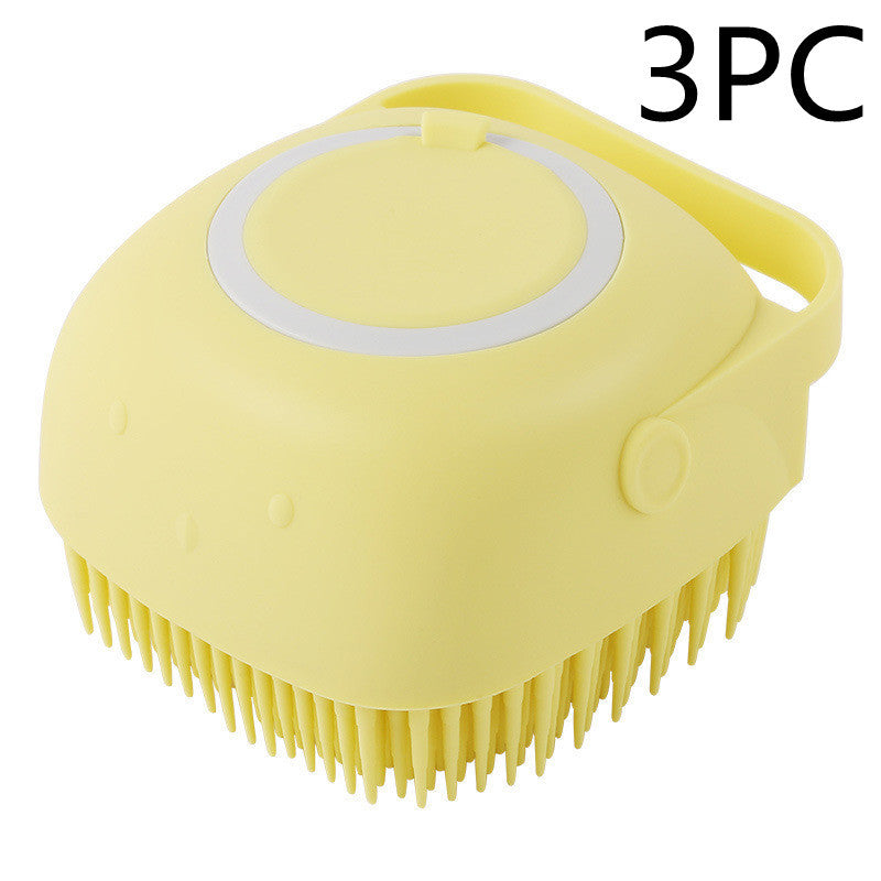 Silicone Pet Bath & Massage Brush