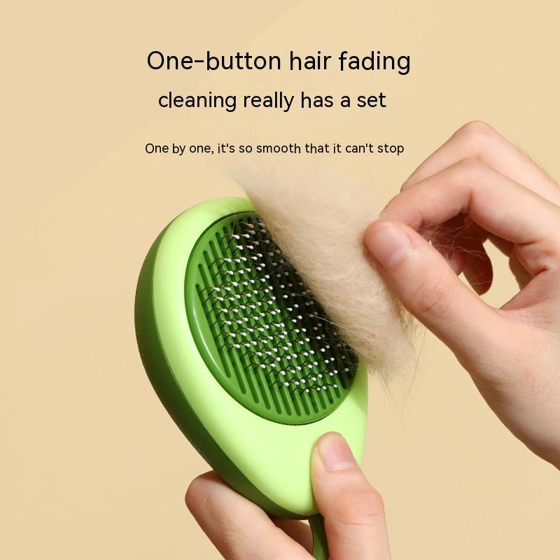 Avocado-Shaped Pet Brush