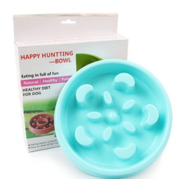 Anti-Choke Slow Feeding Dog Bowl
