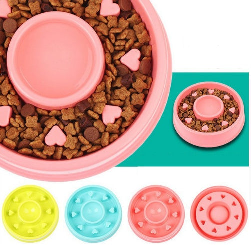 Anti-Choke Slow Feeding Dog Bowl