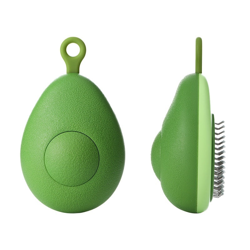 Avocado-Shaped Pet Brush