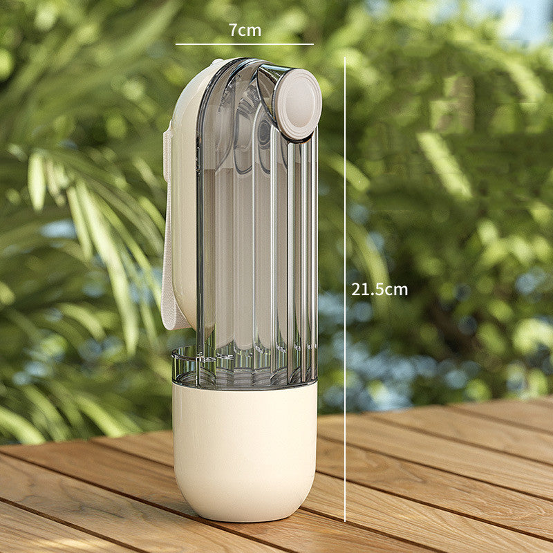 2-in-1 Portable Pet Water and Food Bottle